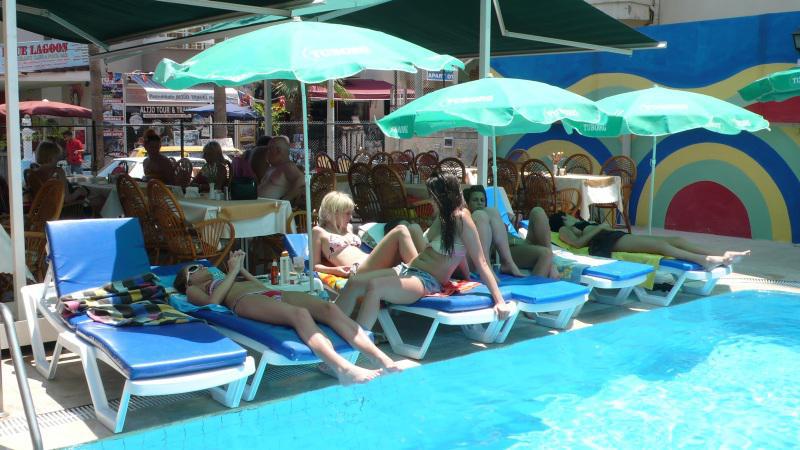 Glaros Hotel Alanya Exteriör bild